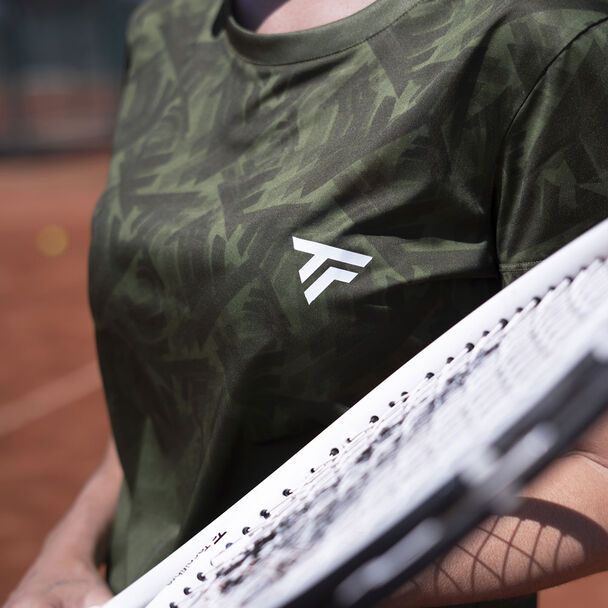 T-shirt X-LOOP Tecnifibre recyclé vert image number 5