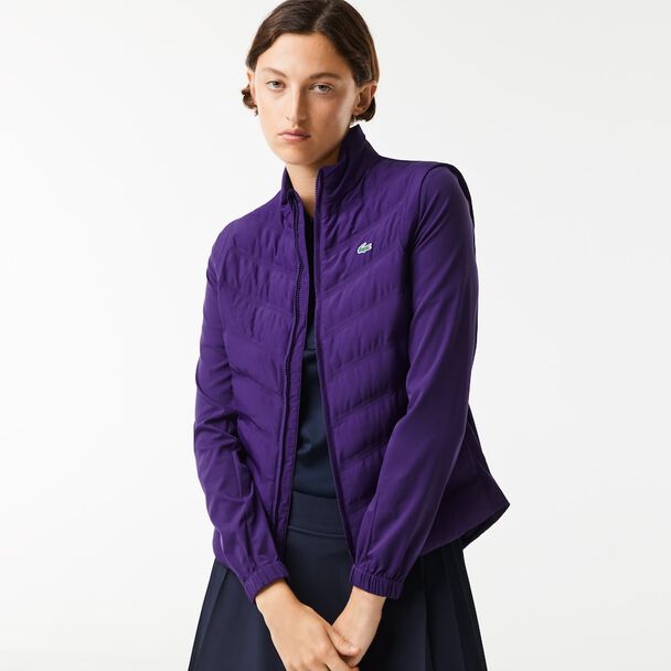 Women Padded Water-Repellent Golf Sweater image number 4