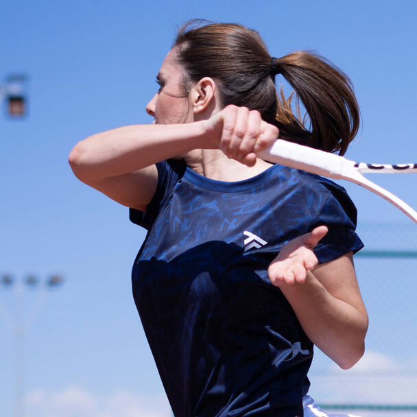 X-LOOP T-shirt in navy recycled tecnifibre  image number 5